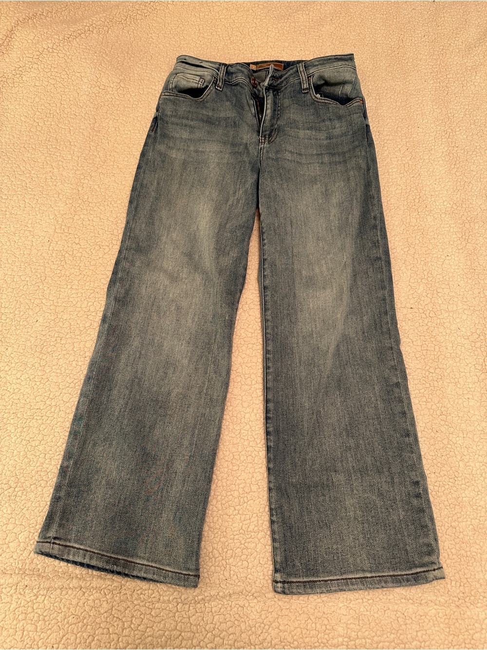 Kut from the Kloth Women's Wide-Leg Jeans in Faded Blue